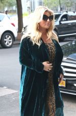 JESSICA SIMPSON Arrives at Greenwich Hotel in New York 09/19/2018