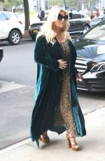 JESSICA SIMPSON Arrives at Greenwich Hotel in New York 09/19/2018