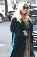 JESSICA SIMPSON Arrives at Greenwich Hotel in New York 09/19/2018