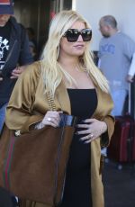 JESSICA SIMPSON at Los Angeles International Airport 09/21/2018