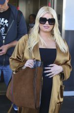 JESSICA SIMPSON at Los Angeles International Airport 09/21/2018