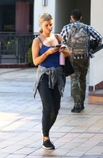 JOANNA KRUPA Arrives at a Gym in West Hollywood 09/24/2018