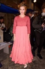 JODIE COMER at Molly Goddard Show at London Fashion Week 09/15/2018