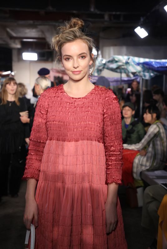 JODIE COMER at Molly Goddard Show at London Fashion Week 09/15/2018
