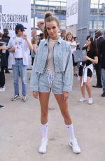 JOSEPHINE SKRIVER at John Elliot Fashion Show in New York 09/07/2018