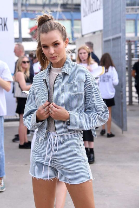 JOSEPHINE SKRIVER at John Elliot Fashion Show in New York 09/07/2018