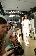 JOSEPHINE SKRIVER at Nana Judy Fashion Show in New York 09/06/2018