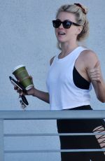 JULIANNE HOUGH Leaves a Gym in Los Angeles 09/17/2018
