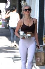 JULIANNE HOUGH Out for Breakfast in Studio City 09/12/2018