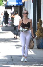 JULIANNE HOUGH Out for Breakfast in Studio City 09/12/2018