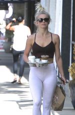 JULIANNE HOUGH Out for Breakfast in Studio City 09/12/2018