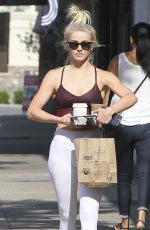 JULIANNE HOUGH Out for Breakfast in Studio City 09/12/2018