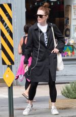 JULIANNE MOORE Heading to a Gym in New York 09/14/2018