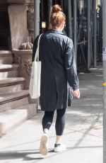 JULIANNE MOORE Heading to a Gym in New York 09/14/2018