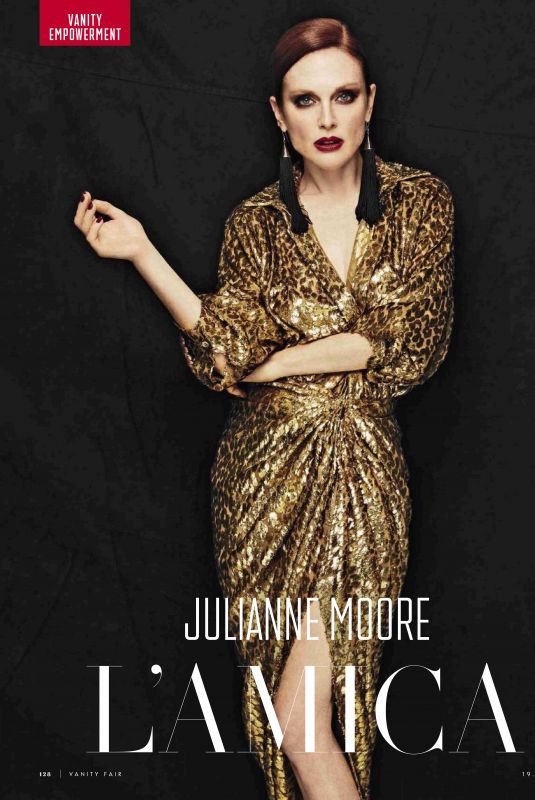 JULIANNE MOORE in Vanity Fair Magazine, September 2018