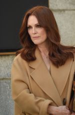 JULIANNE MOORE on the Set of L