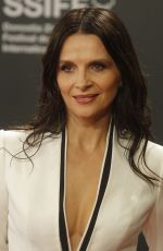 JULIETTE BINOCHE at Vision Premiere at 66th San Sebastian Film Festival 09/24/2018