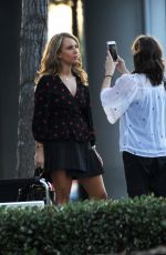 JUNO TEMPLE on the Set of Dirty John in Glendale 09/27/2018
