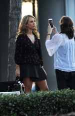 JUNO TEMPLE on the Set of Dirty John in Glendale 09/27/2018