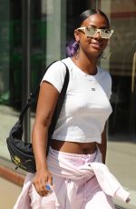 JUSTINE SKYE Leaves Gigi Hadid