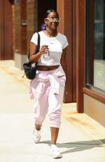 JUSTINE SKYE Leaves Gigi Hadid