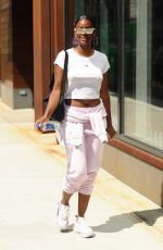 JUSTINE SKYE Leaves Gigi Hadid