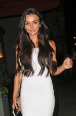 KADY MCDERMOTT Leaves Sexy Fish Restaurant in London 09/04/2018