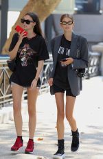 KAIA GERBER and VITTORIA CERETTI Out in New York 09/03/2018