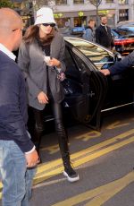 KAIA GERBER Arrives at Her Hotel in Paris 09/26/2018