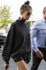 KAIA GERBER Arrives at Prada Fashion Show in Milan 09/20/2018