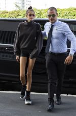 KAIA GERBER Arrives at Prada Fashion Show in Milan 09/20/2018