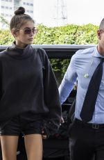 KAIA GERBER Arrives at Prada Fashion Show in Milan 09/20/2018