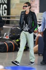 KAIA GERBER at Airport in Milan 09/22/2018