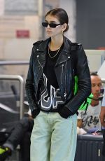 KAIA GERBER at Airport in Milan 09/22/2018