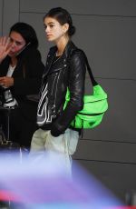 KAIA GERBER at Airport in Milan 09/22/2018