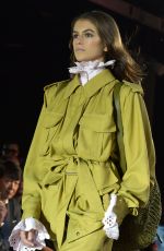 KAIA GERBER at Alberta Ferretti Runway Show in Milan 09/19/2018