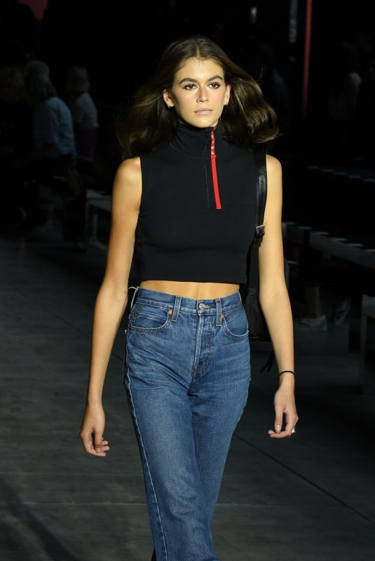 KAIA GERBER at Alberta Ferretti Runway Show in Milan 09/19/2018