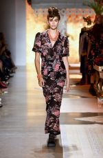 KAIA GERBER at Anna Sui Runway Show at NYFW in New York 09/10/2018