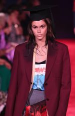 KAIA GERBER at Calvin Klein Runway Show at New York Fashion Week 09/11/2018