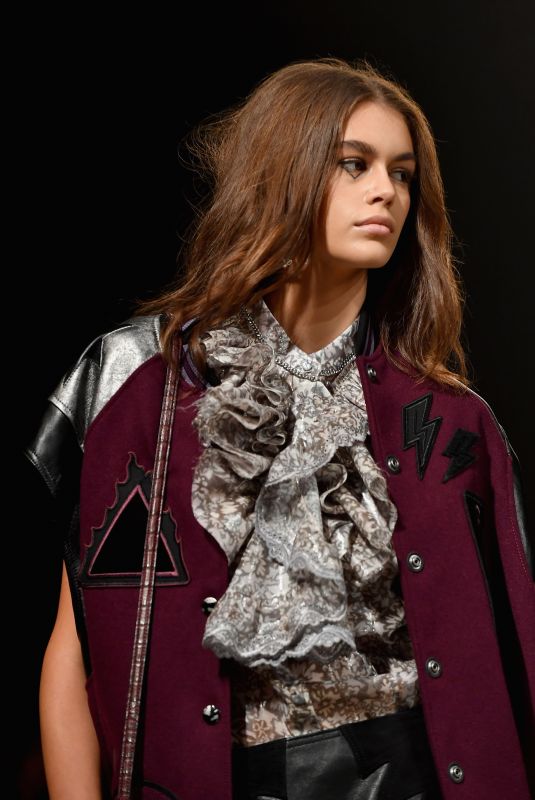 KAIA GERBER at Coach 1941 Runway Show at New York Fashion Week 09/11/2018