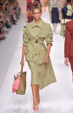 KAIA GERBER at Fendi Runway Show in Milan 09/20/2018