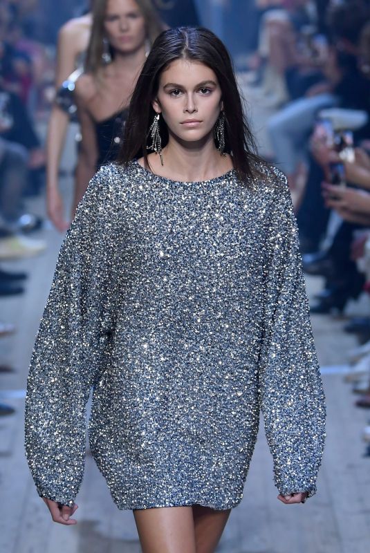 KAIA GERBER at Isabel Marant Runway Show in Paris 09/27/2018