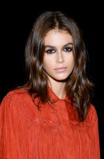 KAIA GERBER at Longchamp Fashion Show in New York 09/08/2018