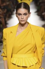 KAIA GERBER at Max Mara Runway Show at Milan Fashion Week 09/20/2018