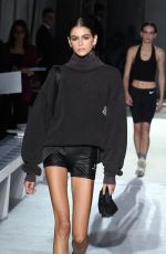 KAIA GERBER at Max Mara Runway Show at Milan Fashion Week 09/20/2018