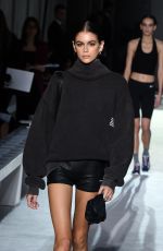 KAIA GERBER at Max Mara Runway Show at Milan Fashion Week 09/20/2018