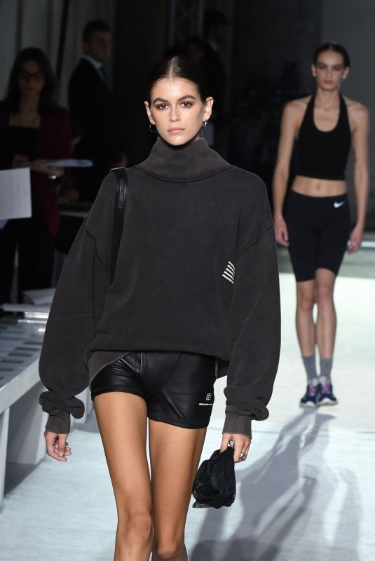 KAIA GERBER at Max Mara Runway Show at Milan Fashion Week 09/20/2018