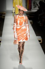 KAIA GERBER at Moschino Runway Show at Milan Fashion Week 0920/2018
