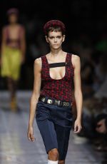 KAIA GERBER at Prada Runway Show at Milan Fashion Week 09/20/2018