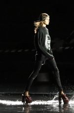 KAIA GERBER at Saint Laurent Rehesal Show in Paris 09/24/2018